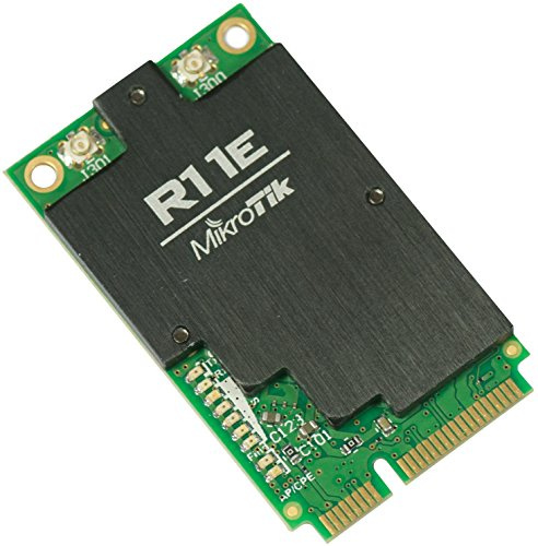 Mikrotik R11e-2HnD Netzwerkzubehör (Grün, Schwarz, AR9580, kabellos, IEEE 802.11n, IEEE 802.11b, IEEE 802.11g, IEEE 802.11n, Mini PCI Express)