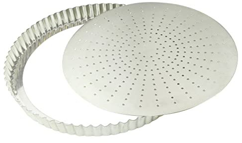 Gobel Moule à tarte 32 cm fond mobile perforé 126451