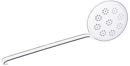 Riess, 0542-033, Backschaufel, Classic- Weiss, Durchmesser 12 cm, Länge 38 cm, Emaille, Weiss, Schaumlöffel