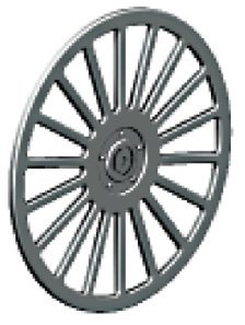 Ninco 4 x Radkappen Radzierblenden Toora + Disc 43,2 cm