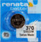 Renata Renata - Pile Bouton oxyde d'argent 370 SR920W Renata 1,55 V 40 mAh - Blister(s) x 1