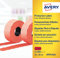 Avery Zweckform RPLP1626 Preisauszeichner-Etiketten, 2-zeilig, 16 x 26 mm, 10 Rollen/12.000 Etiketten, rot