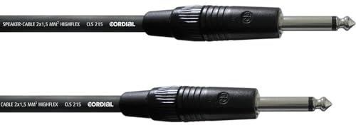 CORDIAL Cable h.p. jack 5 m Cable ALTAVOCES Select Jack