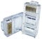 kenable RJ45 Cat5e Ethernet LAN Crimps Ends for Networks [100 Pack]