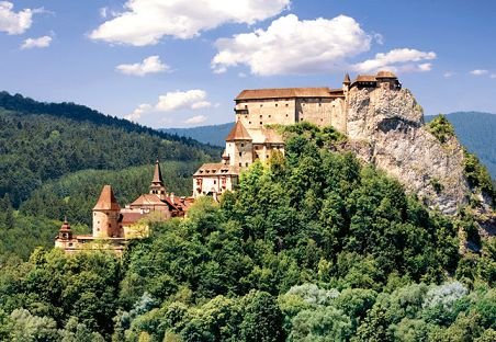 alles-meine.de GmbH 1000 Teile Puzzle ORAVA Castle Tatra SLOWAKEI Burg Schloss SCHLOß Castorland