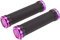 Reverse Grip Lock-On Fahrrad Schraubgriffe schwarz/lila