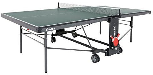 Sponeta Tischtennisplatte S 4-72 i Grün Indoor Untergestell schwarzgrau