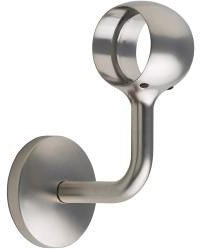 Rothley Handrail Connecting Wall Bracket - Brushed Nickel Finish x 1
