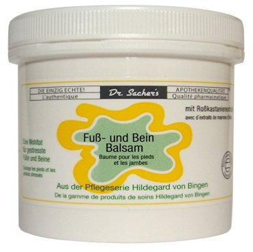 10 Dosen / Tiegel Fuß- und Bein-Balsam von Dr. Sachers