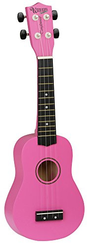 Tanglewood® TWT-SP Sopran-Ukulele Linde Hot Pink Satin Finish Tragetasche