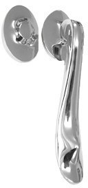 The House Nameplate Company Chrome Long Door Knocker