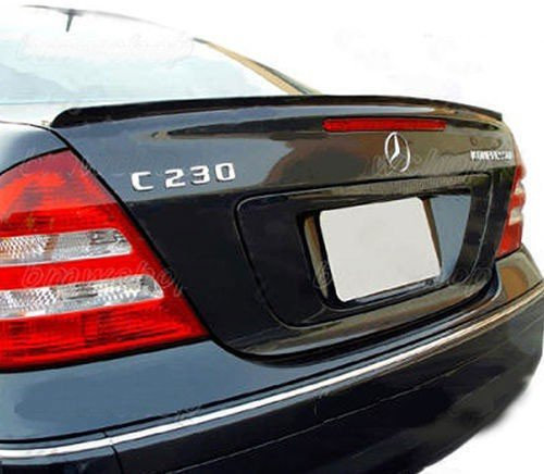 Alerón del maletero trasero sin pintar con cinta de fijación