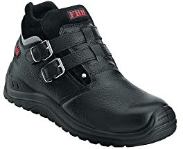 FHB-Zunftkleidung 2068291 83960-20 GR.45 Sicherheitsstiefel EN 20345:2004/A1:2007 S3 Norbert Gr. 45 Kuhleder schwarz, 45 EU