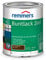 Remmers Buntlack 2in1 nussbraun (RAL 8011), 0,75 Liter, Buntlack für Holz, Eisen, Stahl, inkl. Grundierung und Rostschutz, innen und außen