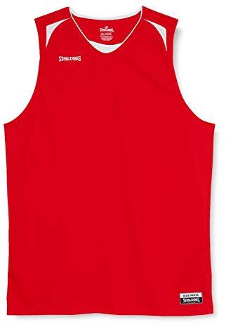 Spalding Bekleidung Teamsport Attack Tank Top, Rot/Weiß, XXXS