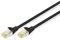 DIGITUS LAN Cable Cat 6A - 5m - RJ45 Network Cable - S/FTP Shielded - Compatible with Cat6 & Cat7 - Red