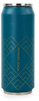 Yoko Design - CANETTE ART DECO BLEU CANARD 500 ML