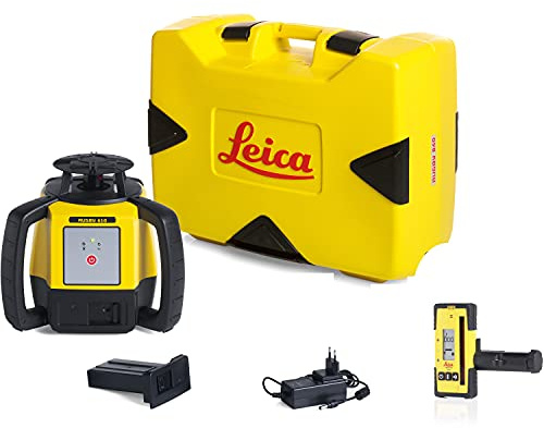 Leica Geosystems Rugby 610, Rotary Laser, Self Levelling, Horizontal, Yellow/Black 6008613