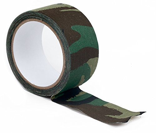 wildlifephotographyshop Tape DPM telo mimetico tessuto nastro adesivo. 10m x 50mm tape camouflage