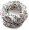bettina bruder - Loop Schlauchschal Antike Rosen creme rosa - 100% Baumwolle
