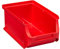Allit 456205 Lagersichtbox (B x H x T) 100 x 75 x 160mm Rot, Größe:2