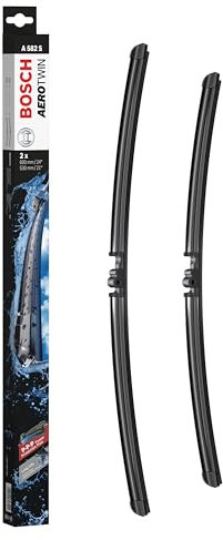 Bosch Scheibenwischer Aerotwin A582S, Länge: 600mm/530mm – Set für Frontscheibe