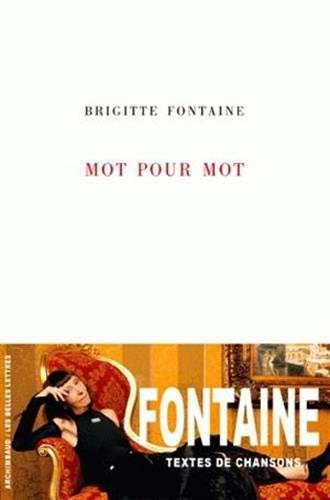 Mot pour mot de Mouchart. Benoît (2011) Broché