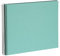 goldbuch Spiralalbum Bella Vista, Album 35 x 30 cm, Fotoalbum mit 40 Schwarze Seiten, Fotobuch Leinen, 25507, Aqua, 35 x 30 x 4 cm, 25 507