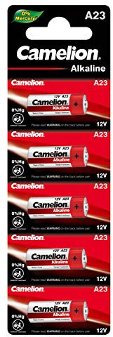 Camelion LR 23A 12 V Plus Alkaline Battery (Pack of 5)