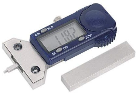 Sealey Vs0563 Digital Tyre Tread Depth Gauge - Vosa Approved