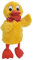 HEUNEC 643475 - Sandmann und Freunde, Handpuppe Schnatterinchen 28cm