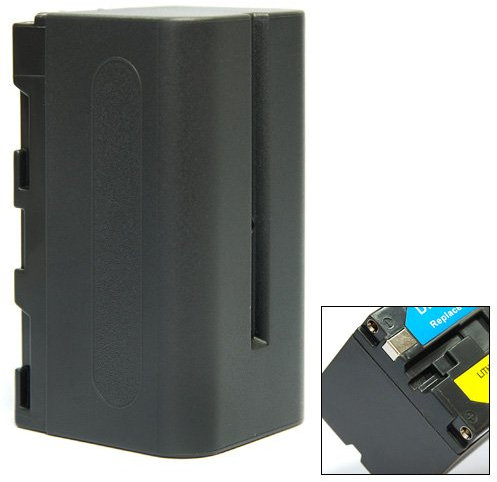 Ersatz Akku NP-F750 mit 4400mAh Li-ion ACCU NP-F Serie für Yongnuo LED ACCU YN160 YN300 YN600 YN160 II YN160S YN1410 YN140 YN900 Kameralicht Videoleuchte