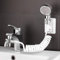 Set di rubinetti - Soffione a pioggia a pioggia, rubinetto per vasca e doccetta, lavandino del bagno Bagno estensibile multifunzionale Lavaggio dei capelli Tubo flessibile a risparmio idrico Cucina