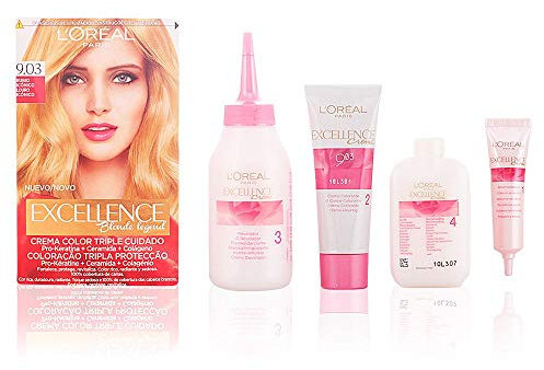 L'Oréal Paris Excellence Coloración Crème Triple Protección Rubios de Leyenda 9.03 Rubio Glamuroso