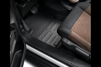 Original Citroen C4 Cactus 2015 zugeschnittene Gummi-Fußmatten, Set für vorne & hinten