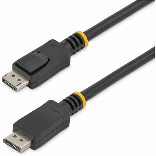 StarTech.com Câble DisplayPort 1.2 de 1m - Câble DisplayPort Certifié VESA 4K x 2K Ultra HD - Câble DP à DP pour Moniteur - Cordon Vidéo/Affichage DP - Connecteurs DP à Verrouillage (DISPLPORT3L)