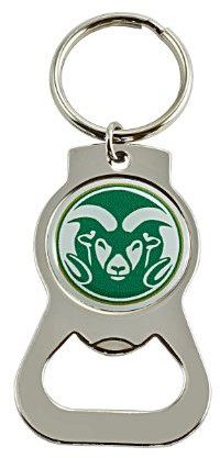aminco NCAA Colorado State Rams Bottle Opener Keychain