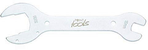 Point Werkzeug Steuersatzschlüssel SW 32/36 und 15, silber, 29266701