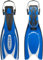 Cressi Herren Flossen Frog Plus, blau/sliber, 42/44, BF202042