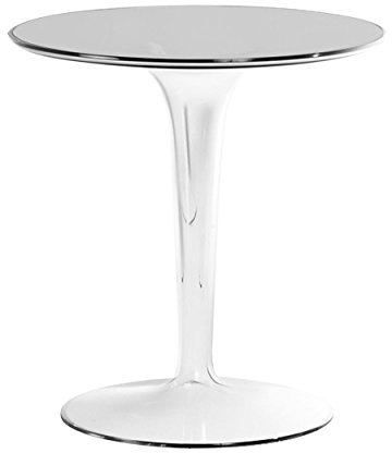 Kartell 8600B4 Table d'appoint Tip Top (Transparent)