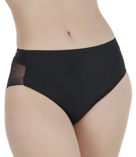 Janira Secrets flat belly effect seamless panties for women 1030754 Black