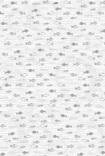 Heyda 204772731 Karton A4 200g Fisch silber (10 Stück)