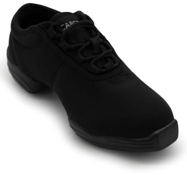 Capezio Canvas Dansneaker, Zapatillas de Danza Mujer, Negro, 42 EU