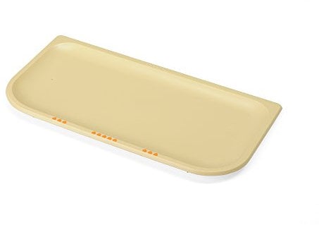 Foppapedretti IlVassoietto Ricambio Originale per IlSediolone, Facile da Lavare, si applica al Davanzalino del Seggiolone, Comodo e Pratico, Giallo