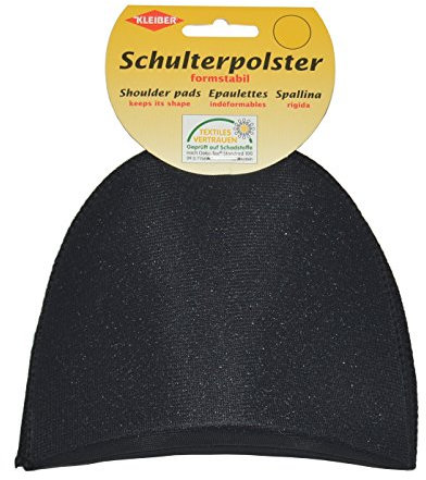Kleiber 13 x 13,5 x 6 cm Schulterpolster/formstabil, schwarz