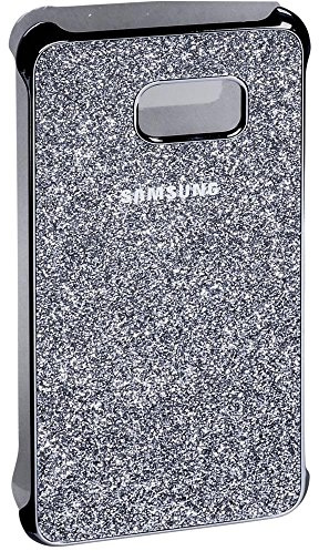 Samsung Glitter Cover für Galaxy S6 Edge Plus, Silber