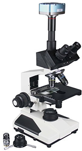 Radical Professional Quality Darkfield Trinocular Live Blood Medical Microscope 3Mp Win Mac Camera