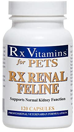Rx Renal Feline 120c by Rx Vitamins For Pets