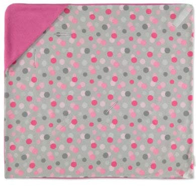 HOBEA-Germany Einschlagdecke für den Sommer, Farben Sommerdecken:pink mit Punkten