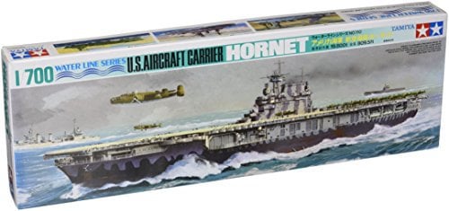 Tamiya 1/700 US Aircraft Carrier Hornet by, Navy
